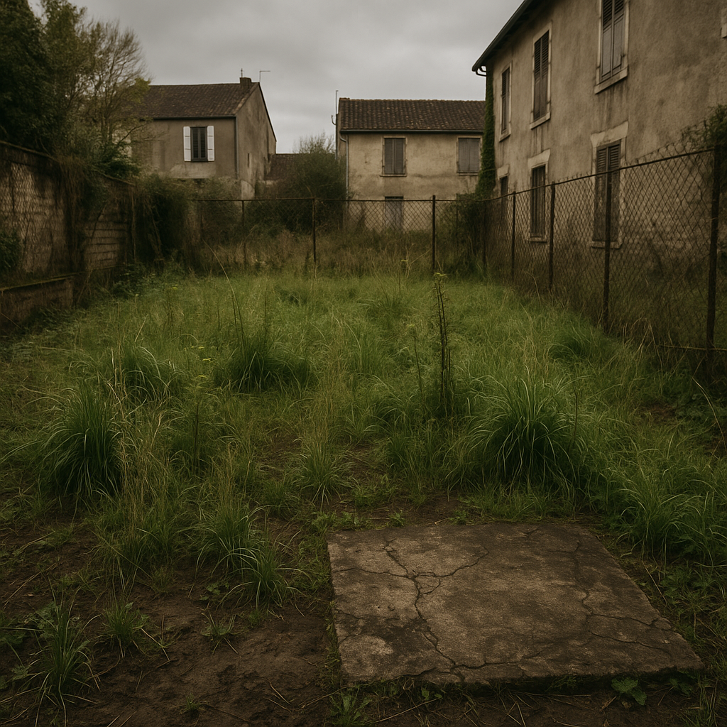 Jardin contemporain à Chamalières - Avant