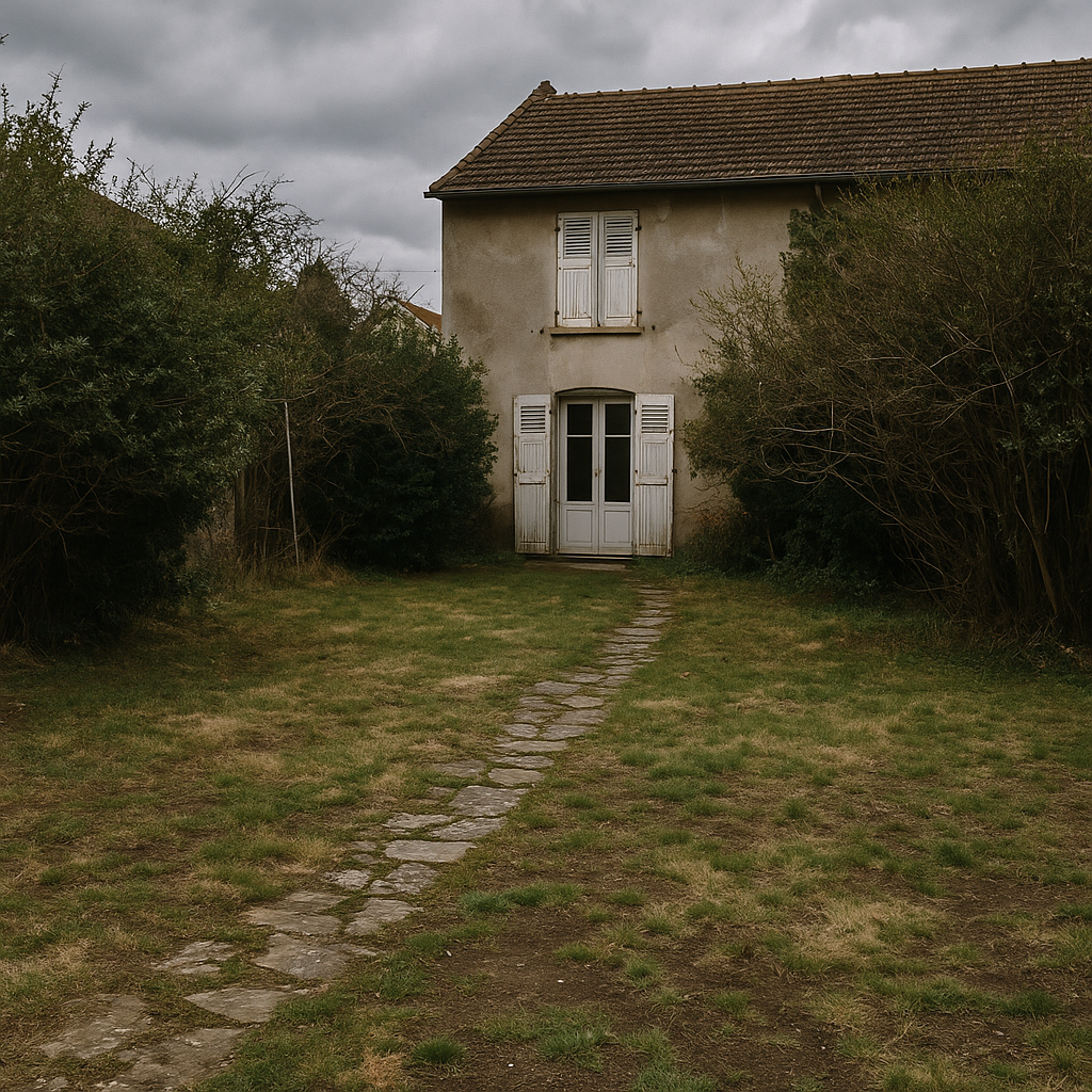 Rénovation de jardin à Cournon-d'Auvergne - Avant